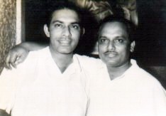 Talat Mahmood with Anil Biswas