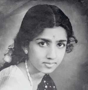 Lata as a young girl