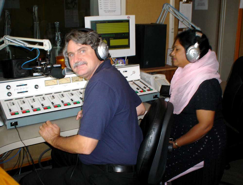 David Courtney and his wife Chandra