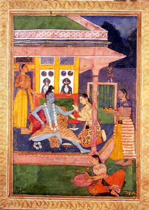 Ragmala Painting of Rag Bhairav (circa A.D. 1620-25)