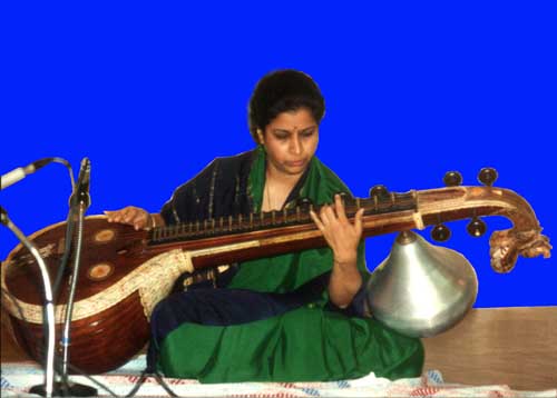 Carnatic Veena Player