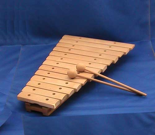 Kasht tarang, a wooden xylophone of India