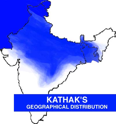 Map of Kathak