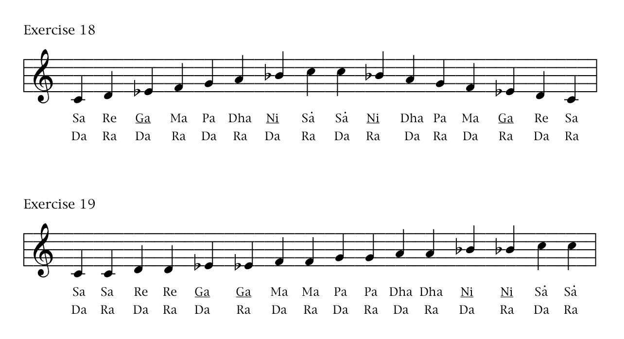 North Indian Musical Notation An Overview Chandrakantha Com