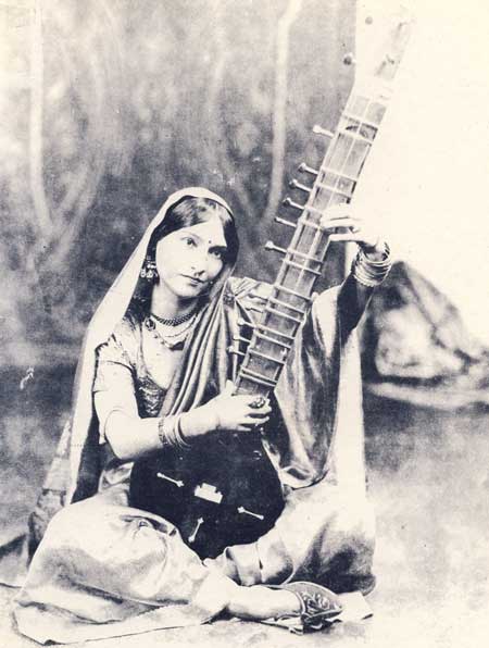 Dancer with Sitar