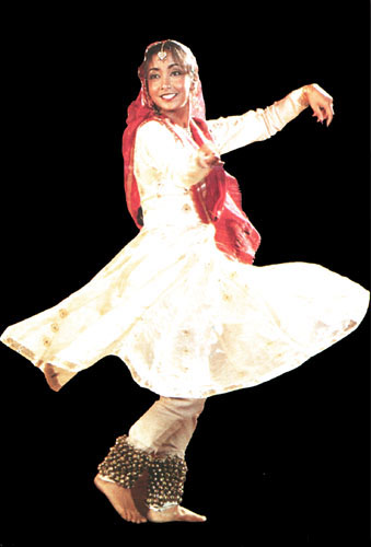 Kathak dancer